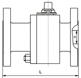 電動高壓球閥結構示意圖