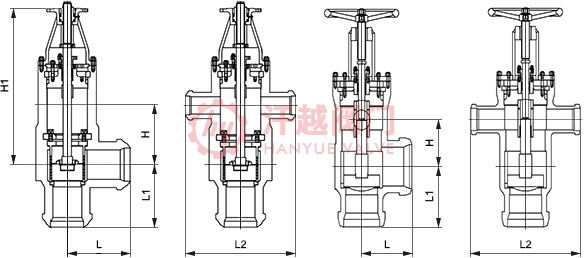 高加入口閥結構示意圖